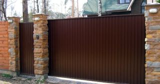 Купить откатные ворота консольные Копейск, цена от 2745 руб.